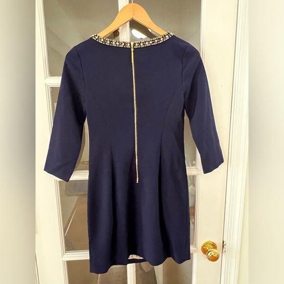 Lilly Pulitzer Bronte Embellished Shift Dress - Size 0 - Picture 4 of 11
